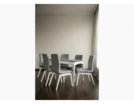 КОМПЛЕКТ ОБІДНІЙ NAVI SOFT (Білий) "Marko Furniture"