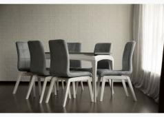 КОМПЛЕКТ ОБІДНІЙ NAVI SOFT (Білий) "Marko Furniture"