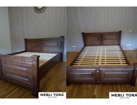 Ліжко дерев'яне 1600 Міленіум "Mebel Service"