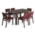 Стіл комплект Марко (орех темный) "MARKO Furniture"