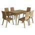 Обідній комплект Navi (дуб) "MARKO Furniture"